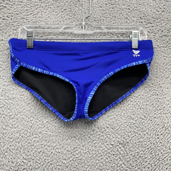 TYR Swimwear Womens S Blue Bikini Bottoms Active NWOT‎ - Picture 1 of 6